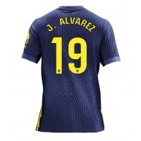 Moški Nogometni dresi Atletico Madrid Julian Alvarez #19 Gostujoči 2025-26 Kratek Rokav